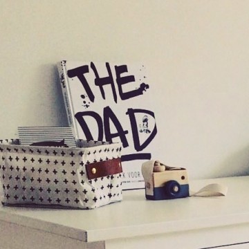 Commode mandje plusjes leer 2