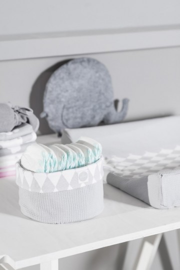 Jollein waffle grey 2