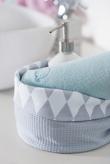 Jollein waffle vintage green 2