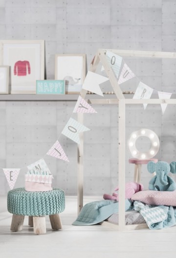 Jollein waffle vintage pink 2