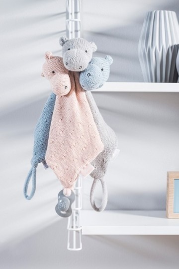 Knuffeldoekje hippo 4