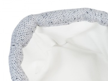 Mandje confetti knit grey 2