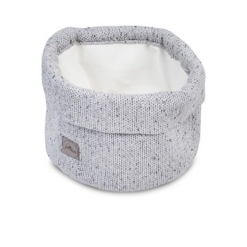 Mandje confetti knit grey