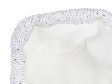 Mandje confetti knit natural 2