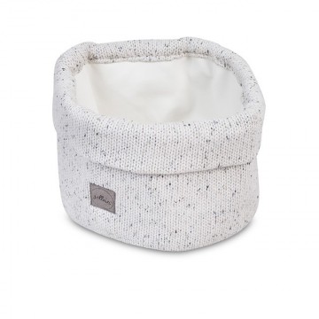 Mandje confetti knit natural