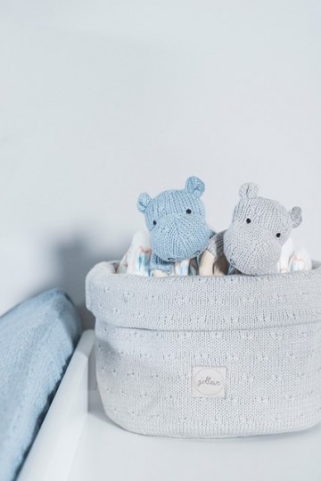 Commodemandje soft knit light grey 3