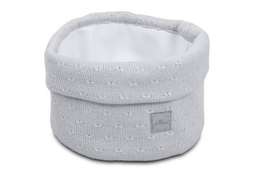 Commodemandje soft knit light grey