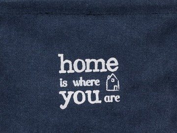 Commodemandje stonewashed canvas navy 2